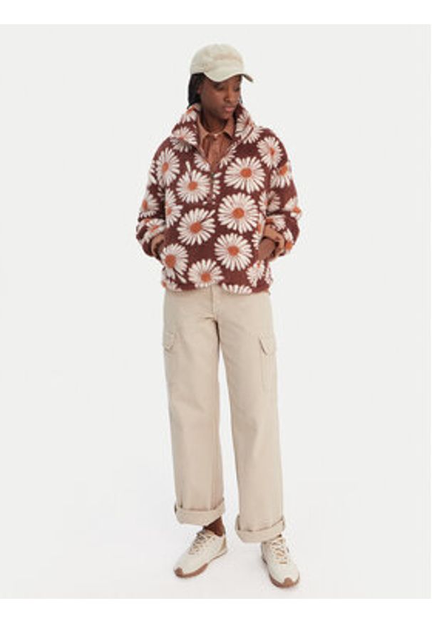 Billabong Polar Time Off EBJPF00112 Brązowy Relaxed Fit. Kolor: brązowy. Materiał: syntetyk