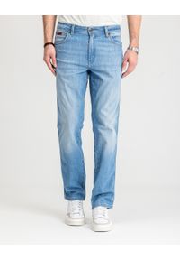 Wrangler - MĘSKIE SPODNIE JEANSOWE WRANGLER TEXAS SLATE SHADE 112364457. Okazja: na co dzień. Styl: elegancki, casual #1