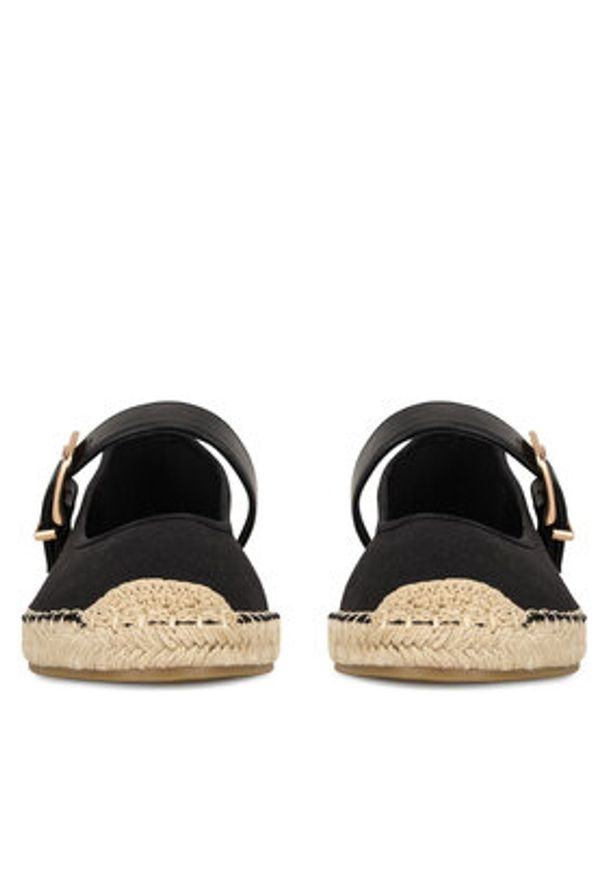 Jenny - JENNY Espadryle WSS21535-01 Czarny. Kolor: czarny. Materiał: materiał
