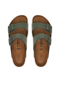 Birkenstock Klapki Arizona 1029165 Zielony. Kolor: zielony. Materiał: skóra #3