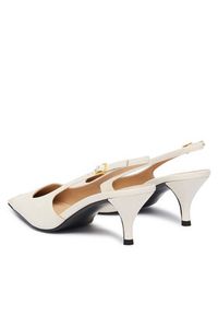 Furla Czółenka Metal Slingback YM29FML X30000 CN 1704S Kremowy. Kolor: kremowy. Materiał: skóra #6