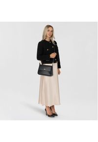 DKNY Torebka R44EKI55 Czarny. Kolor: czarny. Materiał: skórzane #4