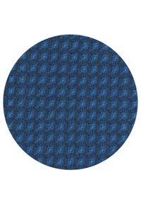 Męski Krawat - Ciemnoniebieski z Mikrowzorem - Alties. Kolor: niebieski. Materiał: tkanina. Styl: elegancki, wizytowy #3