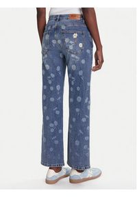 Desigual Jeansy Daisys 25WWDD16 Niebieski Straight Fit. Kolor: niebieski #5
