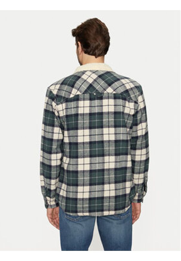 Jack & Jones Kurtka przejściowa Zac Teddy 12258432 Beżowy Relaxed Fit. Kolor: beżowy. Materiał: bawełna