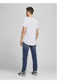 Jack & Jones - Jack&Jones T-Shirt Noa 12113648 Biały Long Line Fit. Kolor: biały. Materiał: bawełna #6