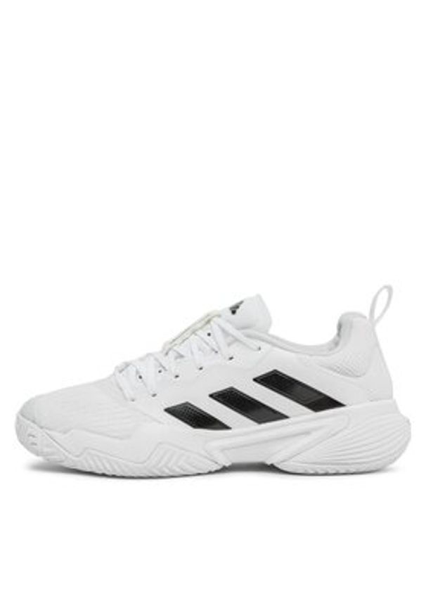 Adidas - adidas Buty do tenisa Barricade ID1548 Biały. Kolor: biały. Materiał: materiał. Sport: tenis