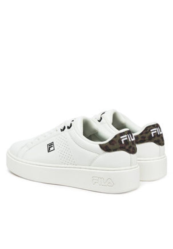 Fila Sneakersy Crosscourt Altezza A Wmn FFW0023.13170 Biały. Kolor: biały. Materiał: skóra