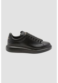 Alexander McQueen - ALEXANDER MCQUEEN Czarne sneakersy OVERSIZED. Kolor: czarny