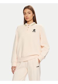 Guess Bluza V5RQ01 KCLD1 Écru Regular Fit. Materiał: syntetyk, bawełna