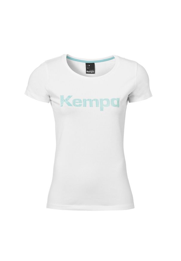 KEMPA - Damska koszulka Kempa Graphic. Kolor: wielokolorowy, biały, czarny. Sezon: lato