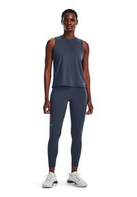 Under Armour Legginsy UA Rush Ankle Legging 1373932 Granatowy. Kolor: niebieski