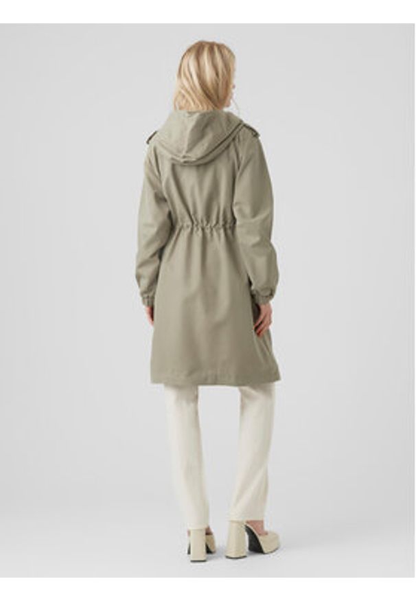 Vero Moda Parka Pernille Alison 10282329 Zielony Regular Fit. Kolor: zielony. Materiał: syntetyk
