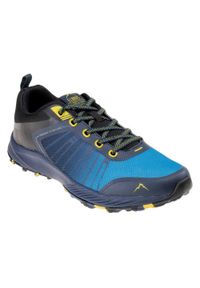 Elbrus - Męskie Buty Turystyczne Noruta. Kolor: czarny, niebieski, wielokolorowy, żółty. Sport: turystyka piesza