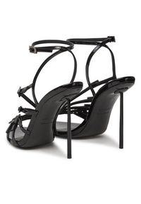 LE SILLA - Le Silla Sandały 6617C100BLPPKAB Czarny. Kolor: czarny. Materiał: skóra #4
