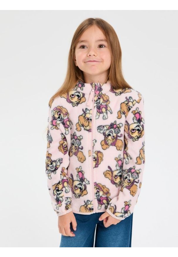 Sinsay - Bluza rozpinana PAW Patrol - różowy. Kolor: różowy