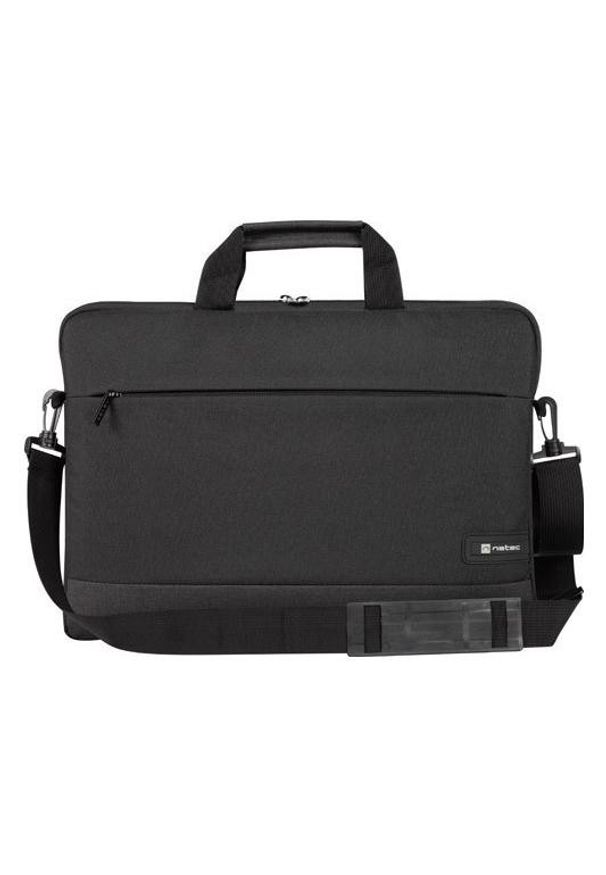 NATEC - Torba Natec Goa 15.6'' czarny. Kolor: czarny. Styl: biznesowy