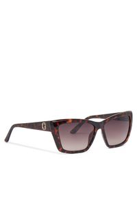 Guess Okulary przeciwsłoneczne GU00098 Brązowy. Kolor: brązowy