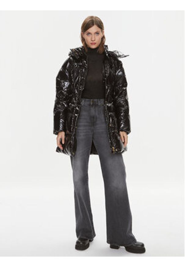 Pinko - PINKO Kurtka zimowa Copyright 101595 A00N Czarny Regular Fit. Kolor: czarny. Materiał: syntetyk. Sezon: zima