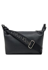 Calvin Klein Jeans Torebka Ultralight Shoulder Bag LV04K3131G Czarny. Kolor: czarny. Materiał: skórzane #4