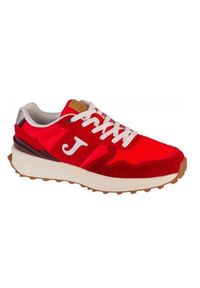 Joma - Trampki Męskie C.200. Kolor: czerwony. Sport: turystyka piesza