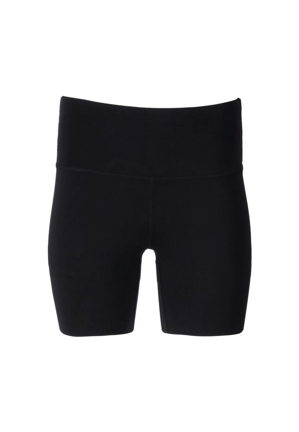 ENDURANCE - Legginsy do jogi Athlecia Almy Short Tights. Kolor: czarny. Materiał: poliamid, elastan. Sport: joga i pilates