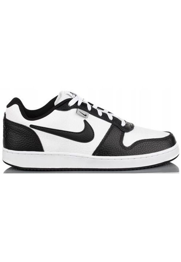 Buty do chodzenia męskie Nike Ebernon Low Prem. Zapięcie: sznurówki. Kolor: biały, wielokolorowy, czarny. Materiał: guma, skóra, tkanina, materiał, syntetyk. Szerokość cholewki: normalna. Sport: turystyka piesza
