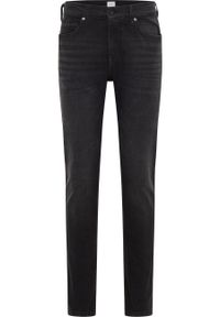 Męskie Spodnie Jeansowe Mustang Style Frisco Skinny Denim Black 1016306 4000 803 #8