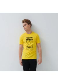 House - Koszulka Pokémon - Żółty. Kolor: żółty