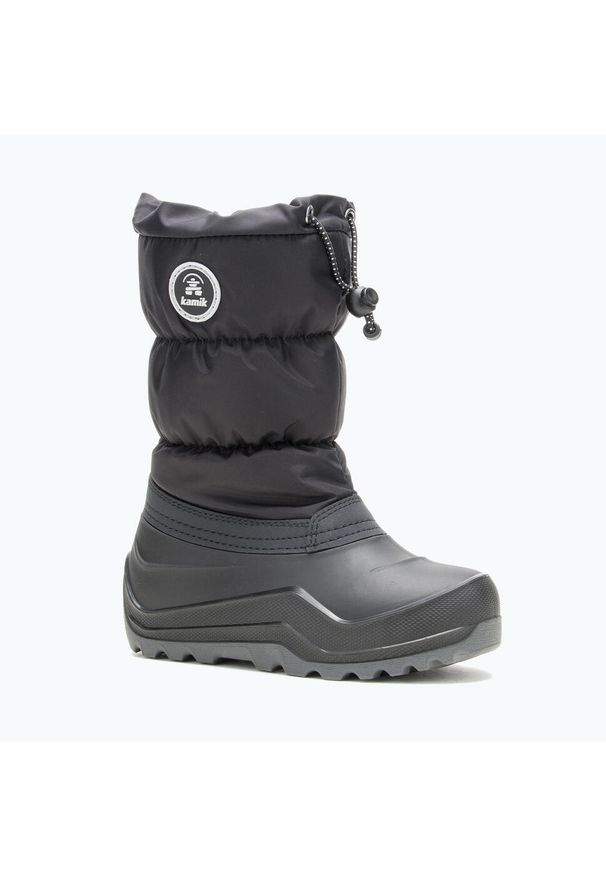 Buty trekkingowe chłopięce Kamik Snowcozy. Kolor: czarny