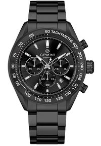 Zegarek Giewont Zegarek Męski Giewont Chronograph Sapphire Czarny GW9580-B2. Kolor: czarny #1