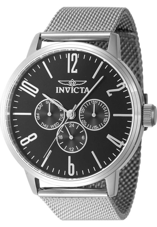 Zegarek Invicta Zegarek marki Invicta model 4759 kolor Szary. Akcesoria męski. Sezon: Cały rok NoSize. Kolor: szary