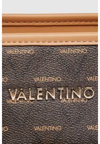 Valentino by Mario Valentino - VALENTINO Duża brązowa shopperka Liuto. Kolor: brązowy #3