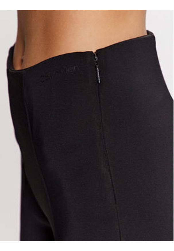 Calvin Klein Kolarki Technical Knit Bike K20K205256 Czarny Slim Fit. Kolor: czarny. Materiał: syntetyk