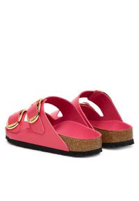 Birkenstock Klapki Arizona Big Buckle Hex 1031856 Różowy. Kolor: różowy. Materiał: skóra #5