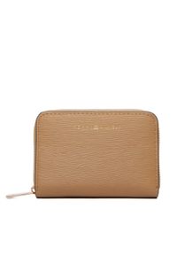 TOMMY HILFIGER - Tommy Hilfiger Portfel Th Modern Compact Za AW0AW18487 Brązowy. Kolor: brązowy. Materiał: skóra #1