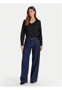 only - ONLY Bluzka Mika 15361191 Czarny Regular Fit. Kolor: czarny. Materiał: syntetyk #8