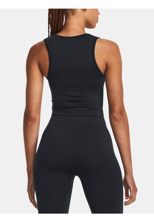 Tank top treningowy damski Under Armour Vanish Seamless. Kolor: czarny
