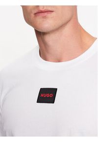 Hugo T-Shirt Diragolino212 50447978 Biały Regular Fit. Kolor: biały. Materiał: bawełna #4
