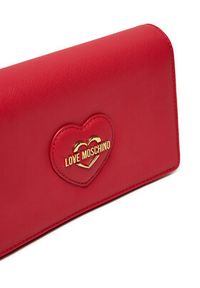 Love Moschino - LOVE MOSCHINO Torebka JC4268PP0LKL0500 Czerwony. Kolor: czerwony. Materiał: skórzane #5