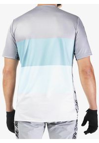 FOX - Koszulka rowerowa męska Fox Ranger SS Jersey Grid. Kolor: szary. Materiał: jersey