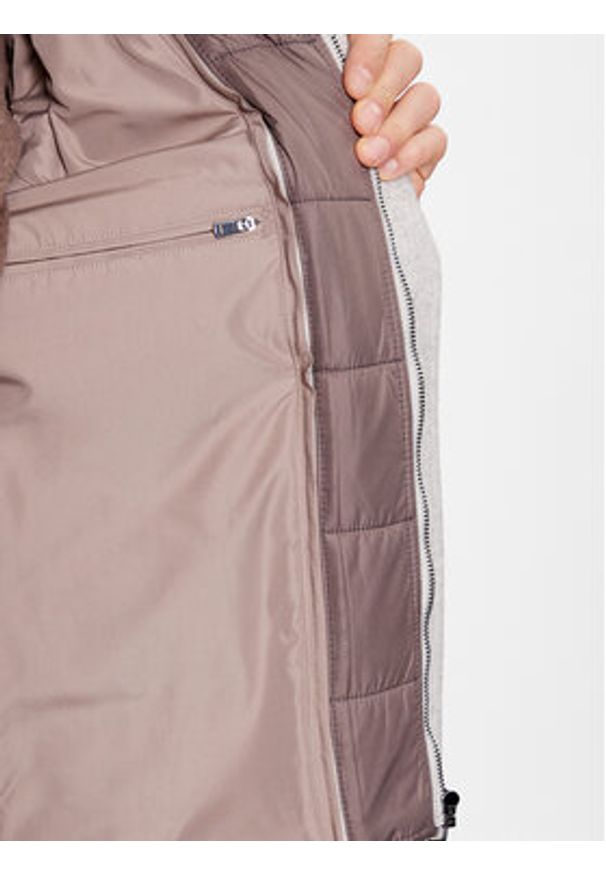 JOOP! Płaszcz wełniany 30037691 Szary Regular Fit. Kolor: szary. Materiał: wełna