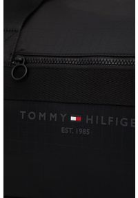 TOMMY HILFIGER - Tommy Hilfiger torba kolor czarny. Kolor: czarny #2