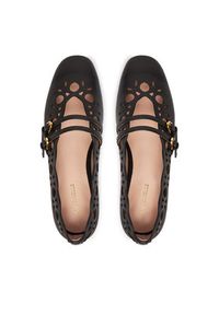 Coccinelle Baleriny E4 U6G 19 01 01 Czarny. Kolor: czarny. Materiał: skóra #4