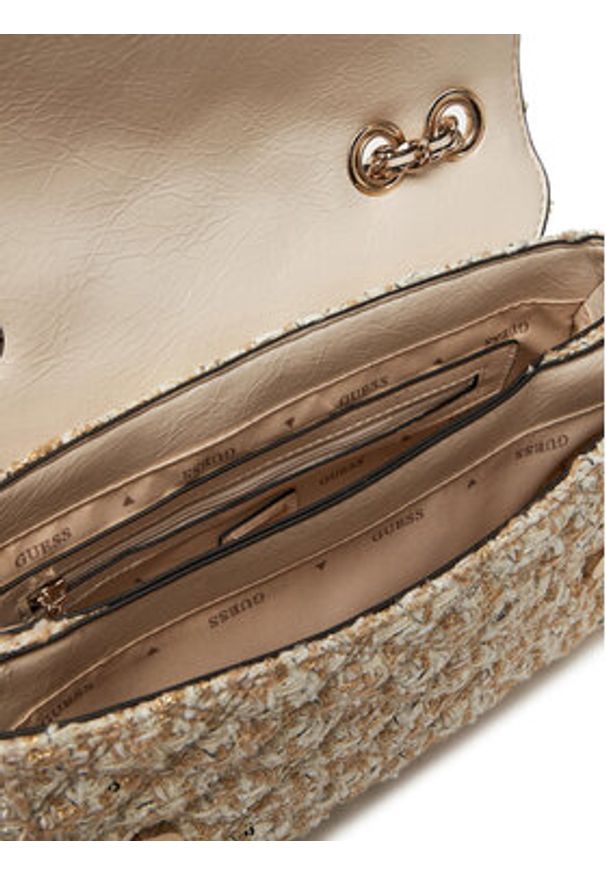 Guess Torebka HWGM87 48200 Złoty. Kolor: złoty. Materiał: skórzane