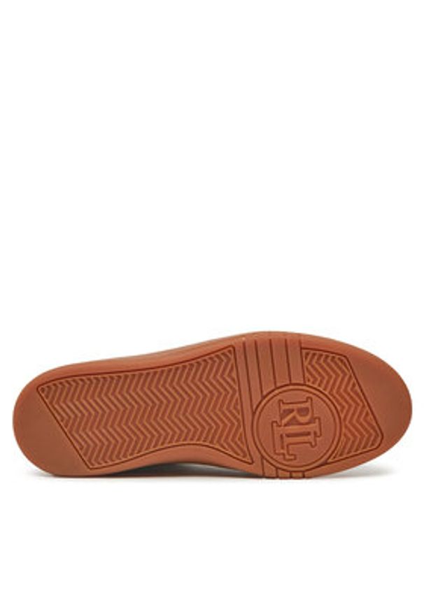 Lauren Ralph Lauren - LAUREN RALPH LAUREN Sneakersy Hailey VI 802959240001 Biały. Kolor: biały. Materiał: skóra