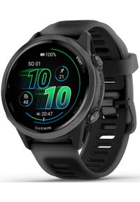 GARMIN - Zegarek sportowy Garmin Forerunner 570 Czarny (010-02970-00). Kolor: czarny. Styl: sportowy #1