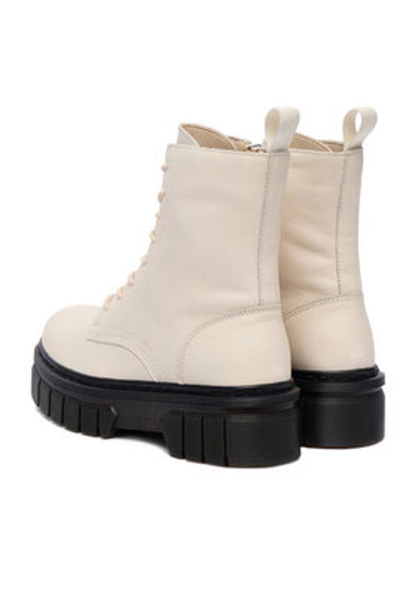 DeeZee Trzewiki 13258-2 Beżowy. Kolor: beżowy. Materiał: skóra