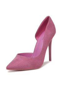 DeeZee Szpilki DZ0024 Różowy. Kolor: różowy. Materiał: materiał. Obcas: na szpilce #7