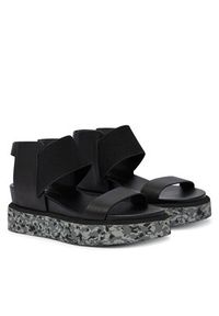 United Nude Sandały Rico Sandal II 110140116 Czarny. Kolor: czarny. Materiał: skóra #5